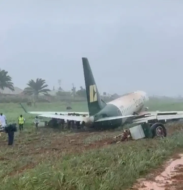 63 passengers escape death as Enugu Air aircraft skids off runway in Benin