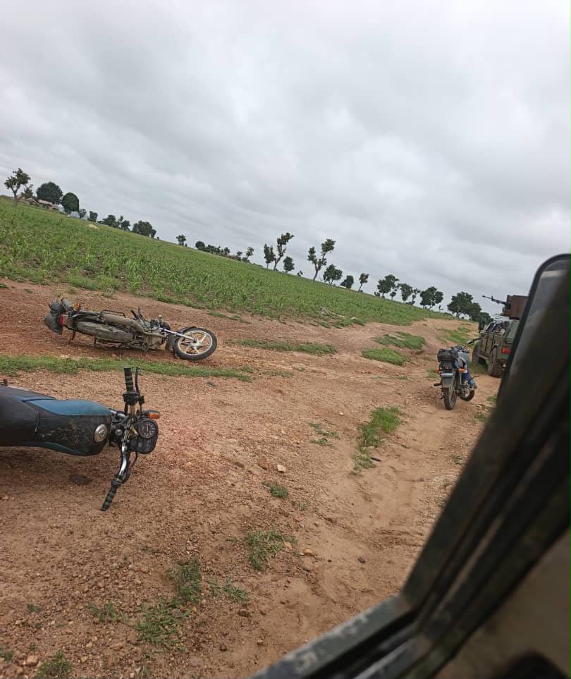 Troops foil terrorists’ movement, recover motorcycle in Katsina