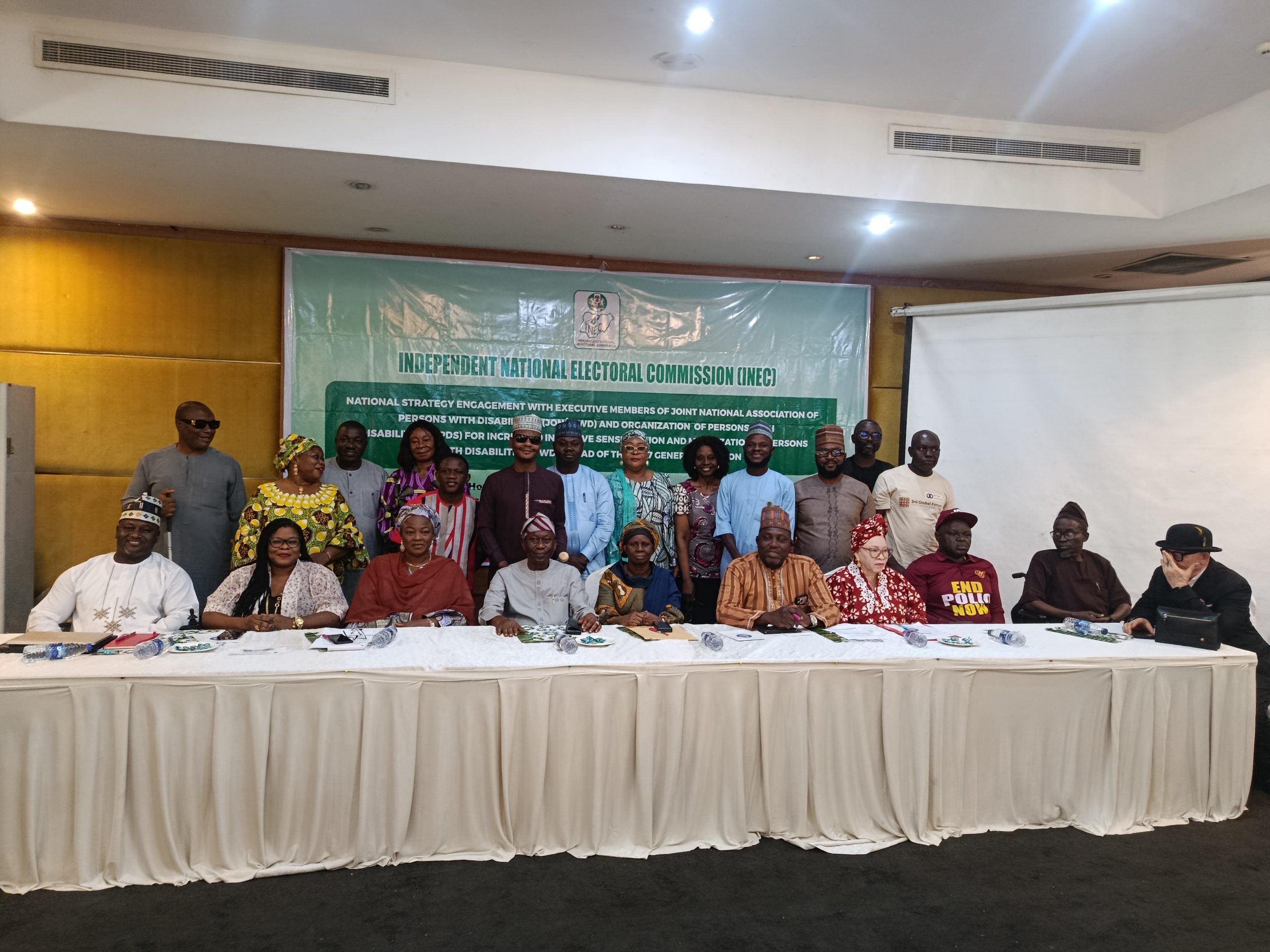 INEC urges disability groups to mobilise members for 2027 polls